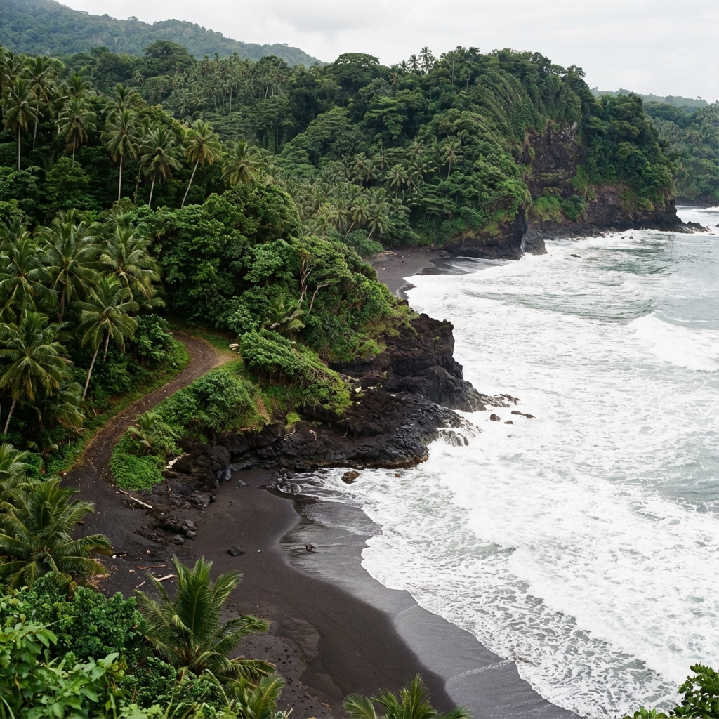 Blue Fire Beneath the Surface